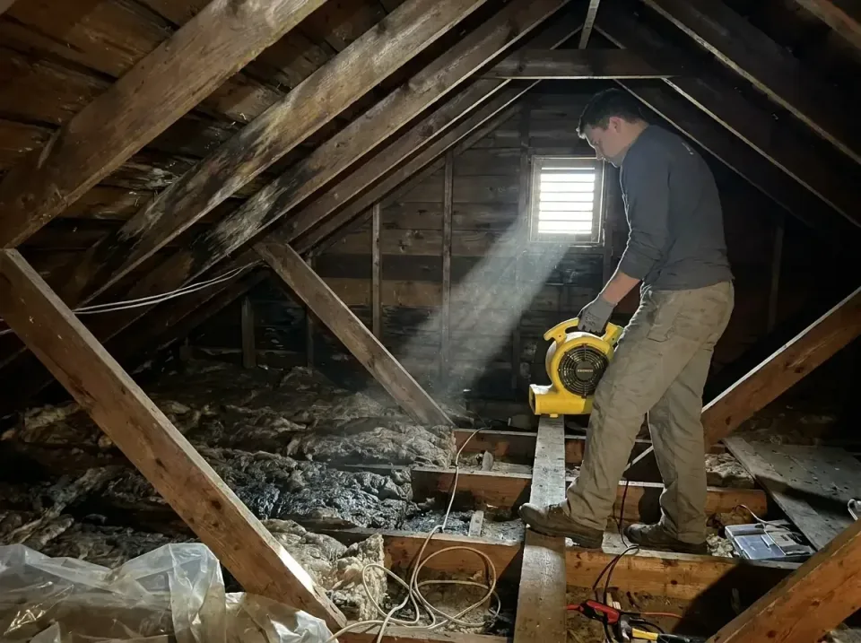 attic-water-damage-drying-proc-007 — frequently asked questions, Emergency Water Extraction & 24/7 Flood Response in Los Fre…
